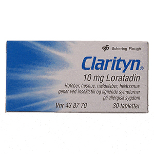 Clarityn 10mg - 30 stk