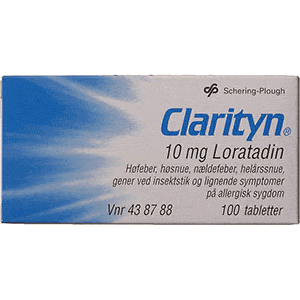 Clarityn 10mg - 100 stk