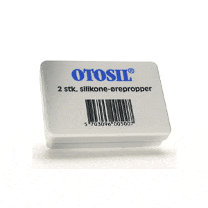 Otosil Ørepropper i silikone - 1 par