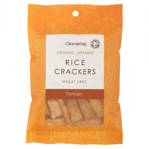 Clearspring Rice Crackers Tamari - 50g
