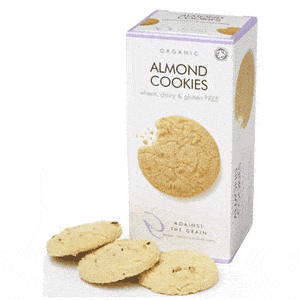 Clearspring Almond Cookies, GF - 150g