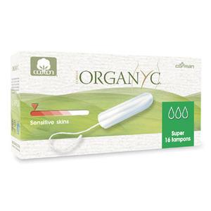 ORGANYC tampon super u. indf. hylster Ø - 16 stk