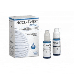 Accu-Chek Aviva Kontrolvæske - 2x2,5ml