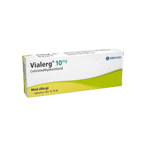 Vialerg 10 mg - 30 tabletter