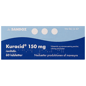 Kuracid 150 mg - 60 tabletter