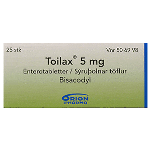 #2 - Toilax - 25 enterotabletter