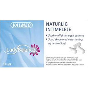 LadyBalance Vaginal Tabletter - 12 stk.