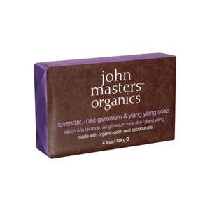 John Masters Sæbe - Lavender, Rose, Geranium & YlangYlang - 128g