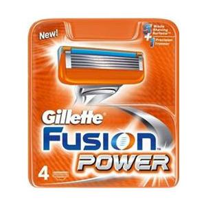Gillette Fusion Power barberblade - 4 stk.