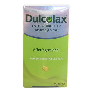 Dulcolax enterotabletter 5mg - 100 stk.