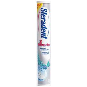 Steradent 3 Minutes rensetabletter - 30 stk.
