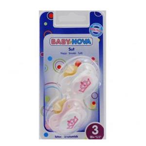 Baby-Nova Anatomisk Sut (girl) 18 mdr+ - 2 stk