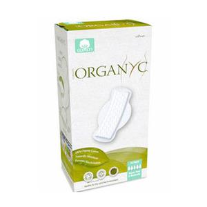 ORGANYC ultra absorberende bind m. vinger Ø- 10 stk