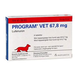 Program Vet hund 0-7 kg, 67,8 mg - 6 tabl