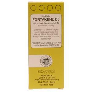 Fortakehl tabletter - 20 stk