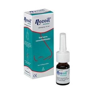 Nozoil næsespray mentol - 10 ml