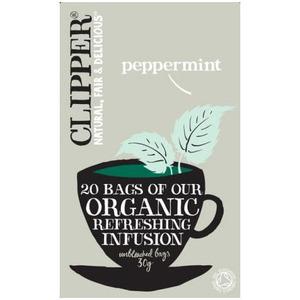 Clipper Pebermynte te Øko - 20 br