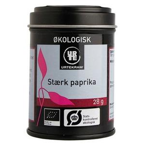Urtekram Paprika stærk Ø - 28g