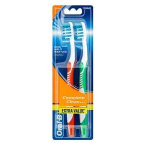 Oral-B Complete Clean tandbørste (medium) - 2 stk.