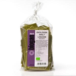 Biogan Lasagne plader spelt m. spinat