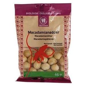 Urtekram økologiske Macadamianødder m. havsalt