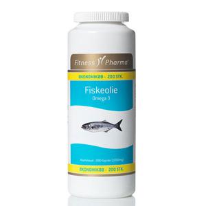 5: Fitness Pharma Fiskeolie Omega 3 - 200 kaps.