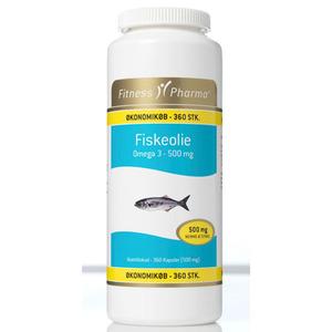 Fitness Pharma Omega 3 500 mg - 360 stk