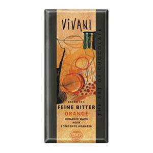 Vivani chokolade bitter m. orange
