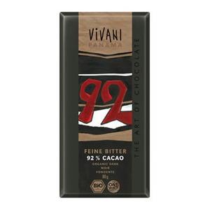 Vivani ekstra mørk chokolade 92% kakao