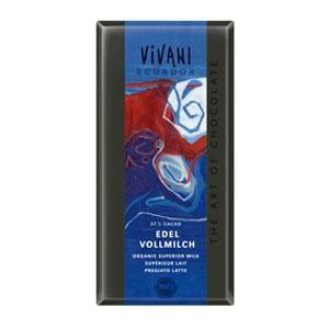 Vivani equador lys chokolade