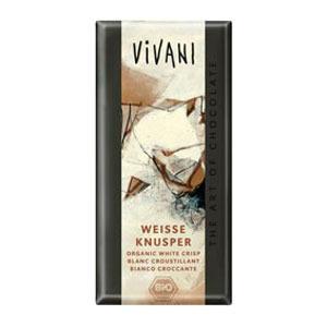 Vivani hvid chokolade m. crisp
