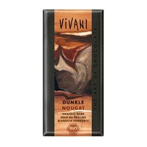Vivani mørk chokolade med nougat