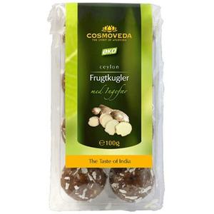 Cosmoveda Frugtkugler med ingefær Ø - 100 g