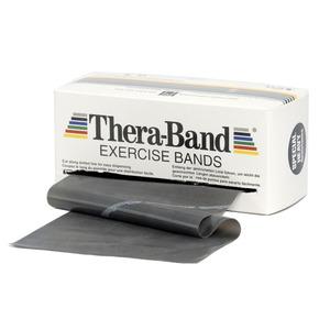 Thera Band Flad elastik 5,5m - sort - Hårdhed 6