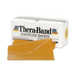 Thera-Band Thera Band Flad elastik 5,5m - guld Hårdhed 8