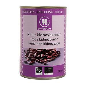 Økologiske røde Kidneybønner i dåse