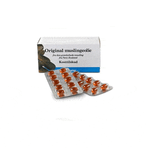 Muslingeolie, original (grønlæbede) - 50 kap.