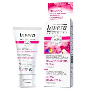 Lavera Faces Vildrose 24h Fugtighedscreme - 30ml