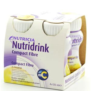 Nutridrink Compact Fibre Vanille - 4 X 125ml