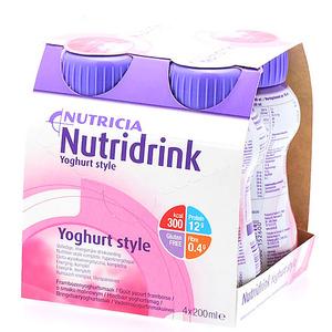 Nutridrink yoghurt style Hindbær - 4 x 200 ml