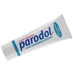 Parodol tandpasta blå u/pol - 75 ml