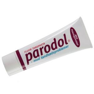 Parodol tandpasta rød m/pol - 75 ml
