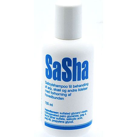 Køb SaSha Salicylshampoo 100 ml. billigt hos Med24.dk