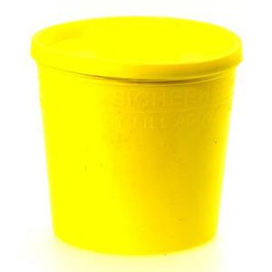 Kanylebeholder 1,5 l gul/gul låg - 1 stk