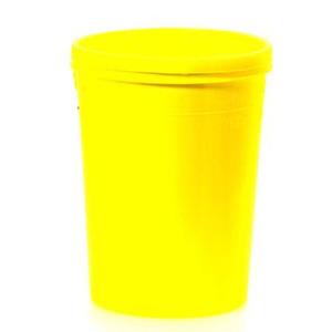 Kanylebeholder 2,0 l gul/gul låg - 1 stk