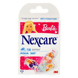 Nexcare Aqua Tatoo Barbie - 14 stk