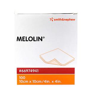 Melolin gazekompres 10x10 cm - 100 stk