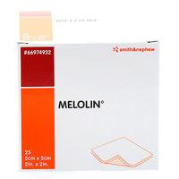 Melolin Gazekompres 5 x 5 cm - 25 stk.