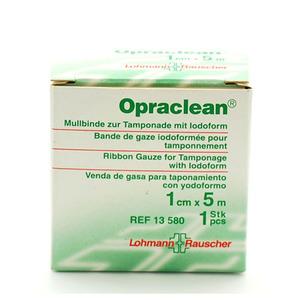 Opraclean jodoform gazebind - 1cm x 5m