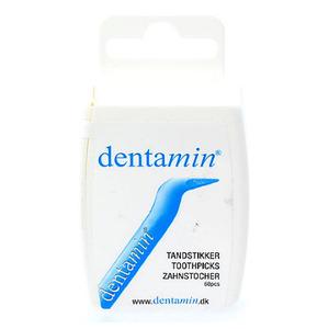 Dentamin plast tandstikker - 60 stk